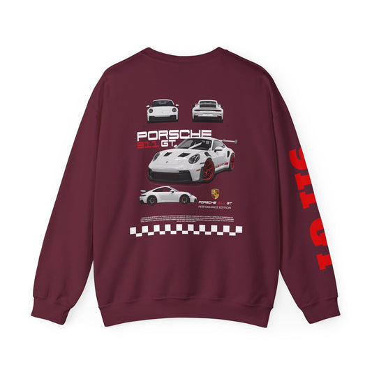 Porsche 911 GT Crewneck Sweatshirt – Car Enthusiast Graphic Pullover