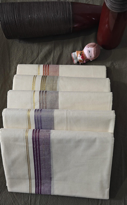 Double Dothi 1.7 Inch Kara Brown Border