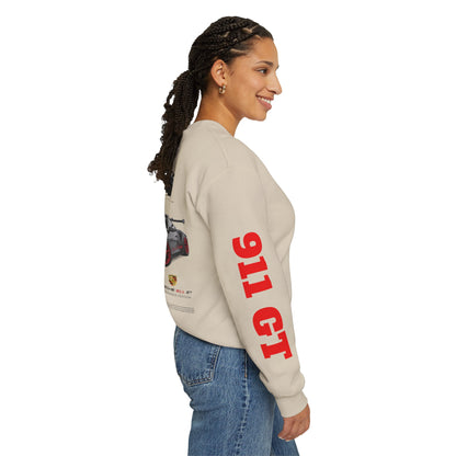 Porsche 911 GT Crewneck Sweatshirt – Car Enthusiast Graphic Pullover