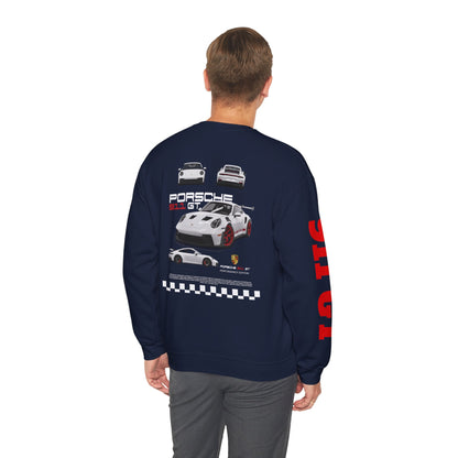 Porsche 911 GT Crewneck Sweatshirt – Car Enthusiast Graphic Pullover