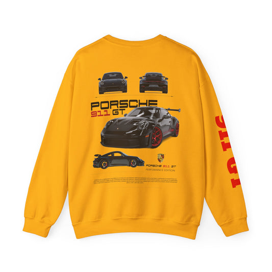 Porsche 911 GT Crewneck Sweatshirt – Car Enthusiast Graphic Pullover