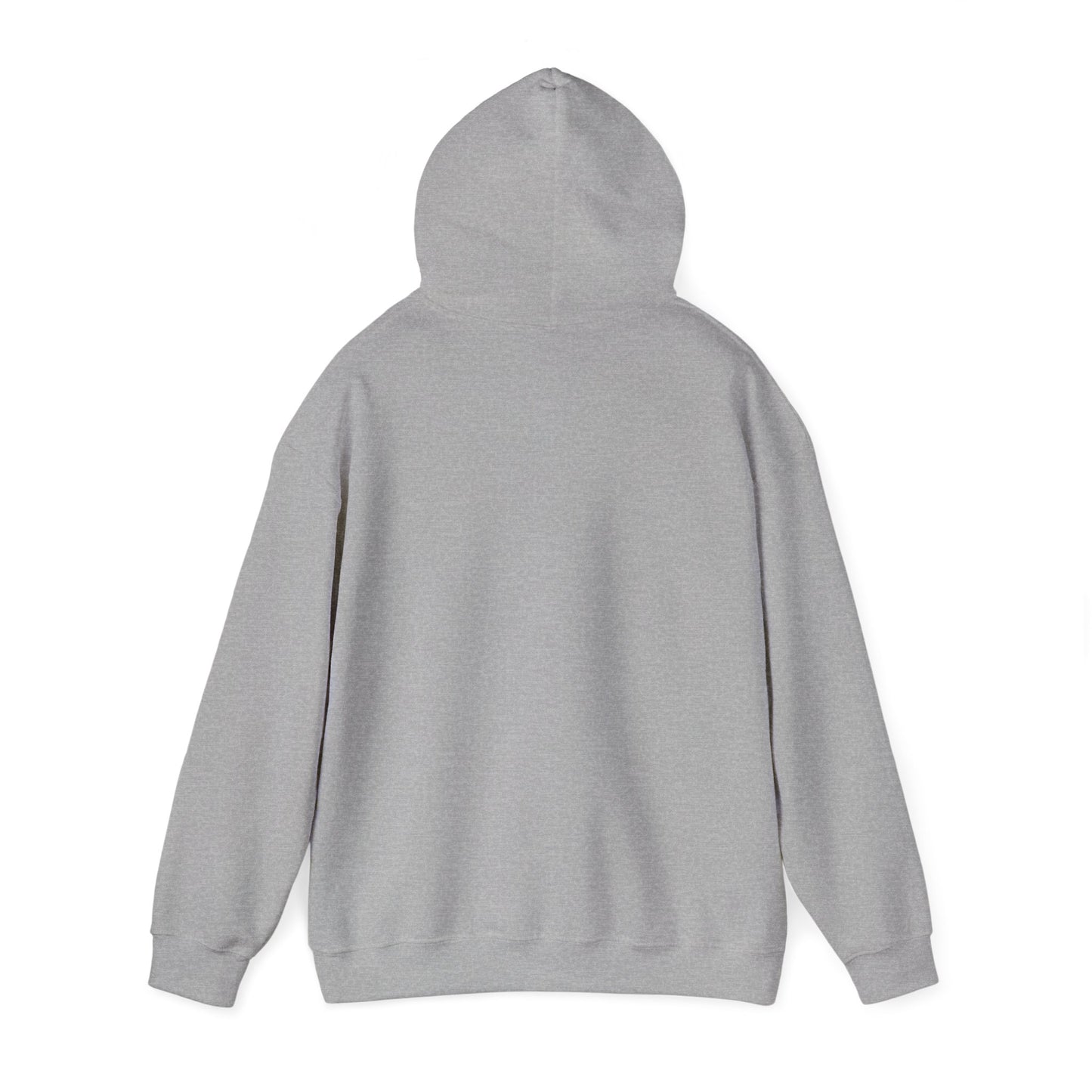 Gray hoodie on a white background