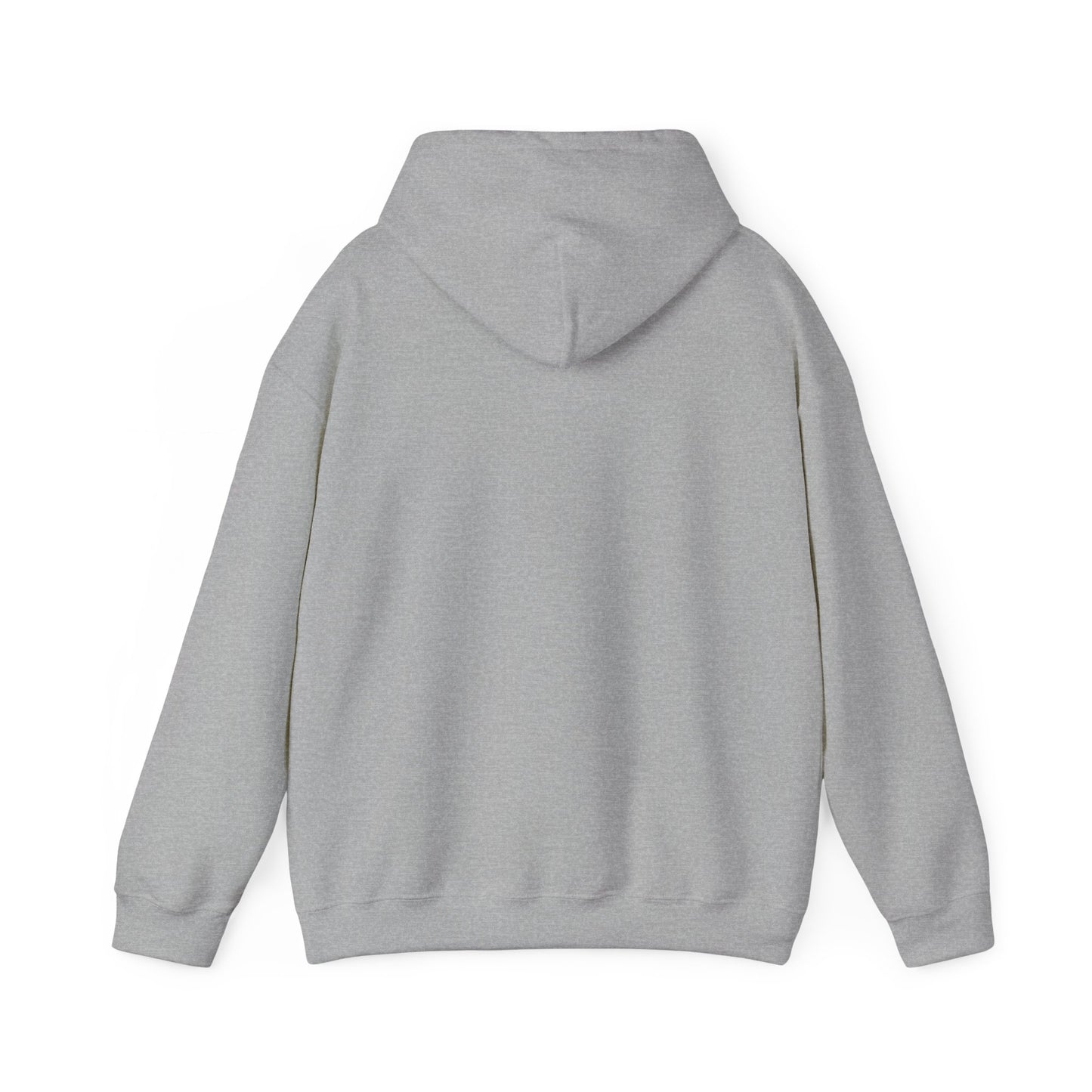 Gray hoodie on a white background