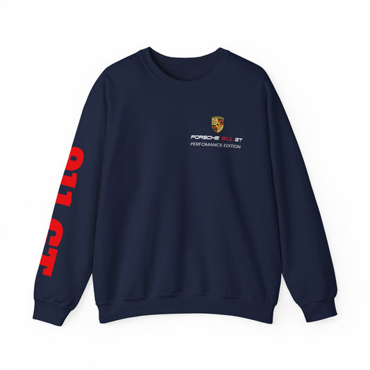 Porsche 911 GT Crewneck Sweatshirt – Car Enthusiast Graphic Pullover