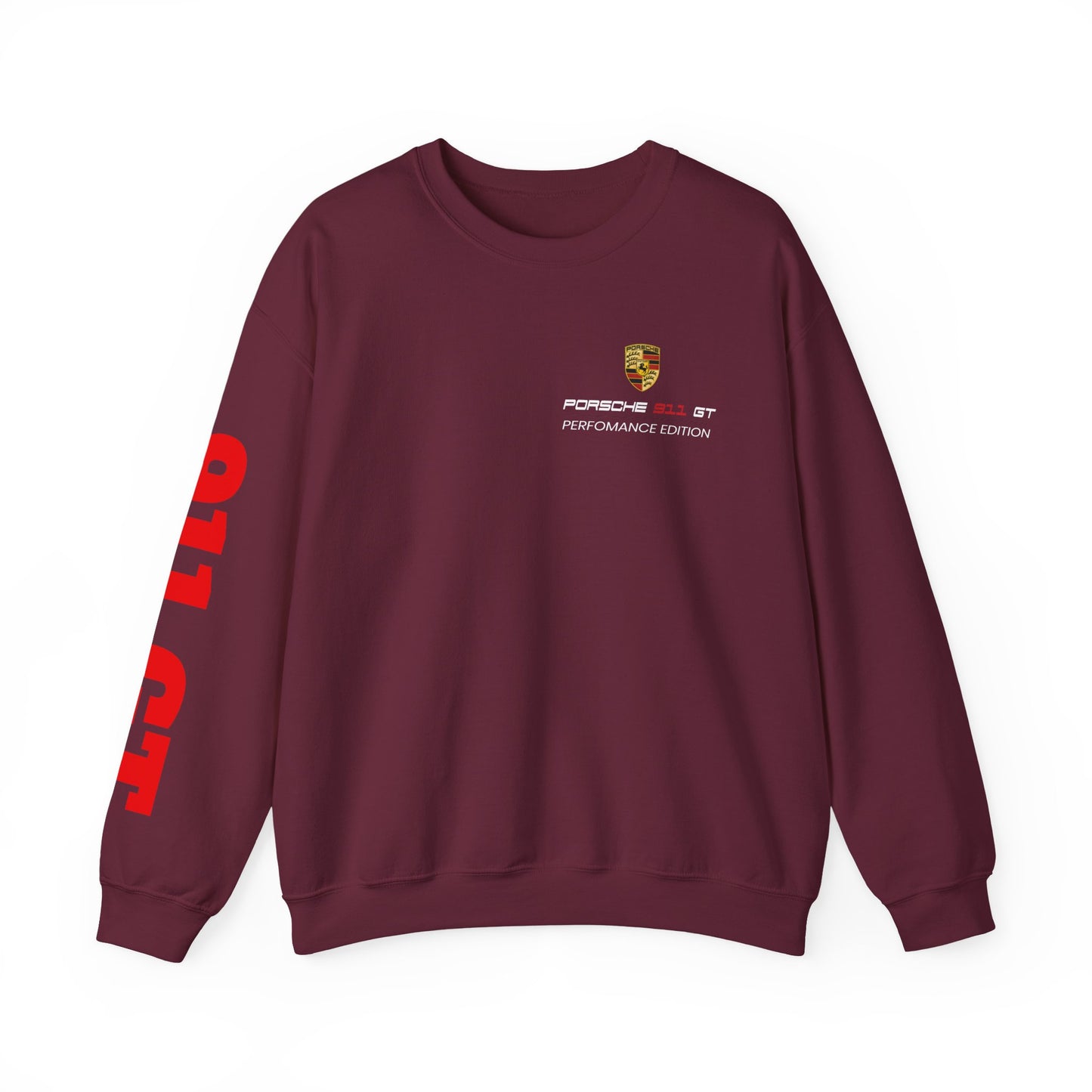 Porsche 911 GT Crewneck Sweatshirt – Car Enthusiast Graphic Pullover
