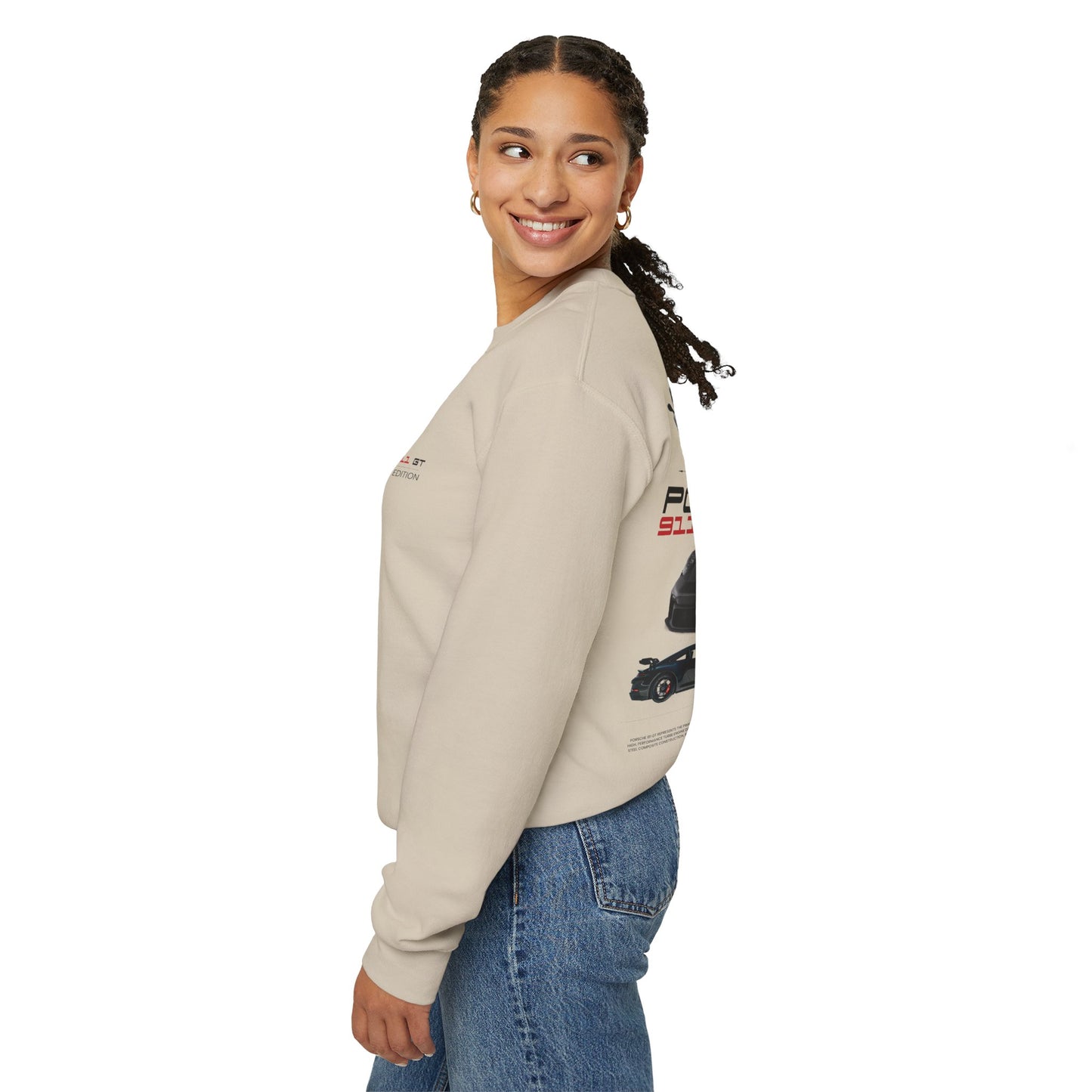 Porsche 911 GT Crewneck Sweatshirt – Car Enthusiast Graphic Pullover