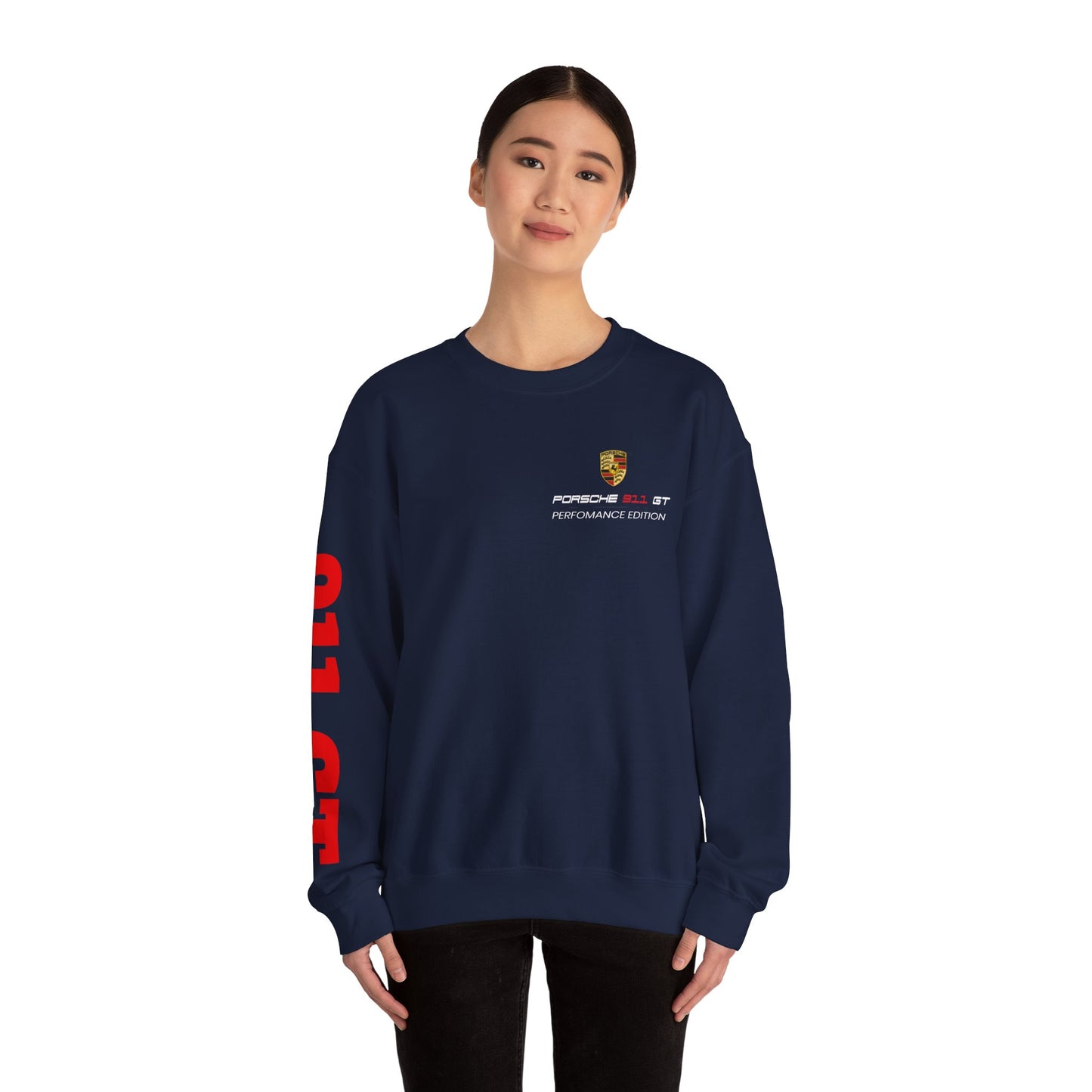 Porsche 911 GT Crewneck Sweatshirt – Car Enthusiast Graphic Pullover