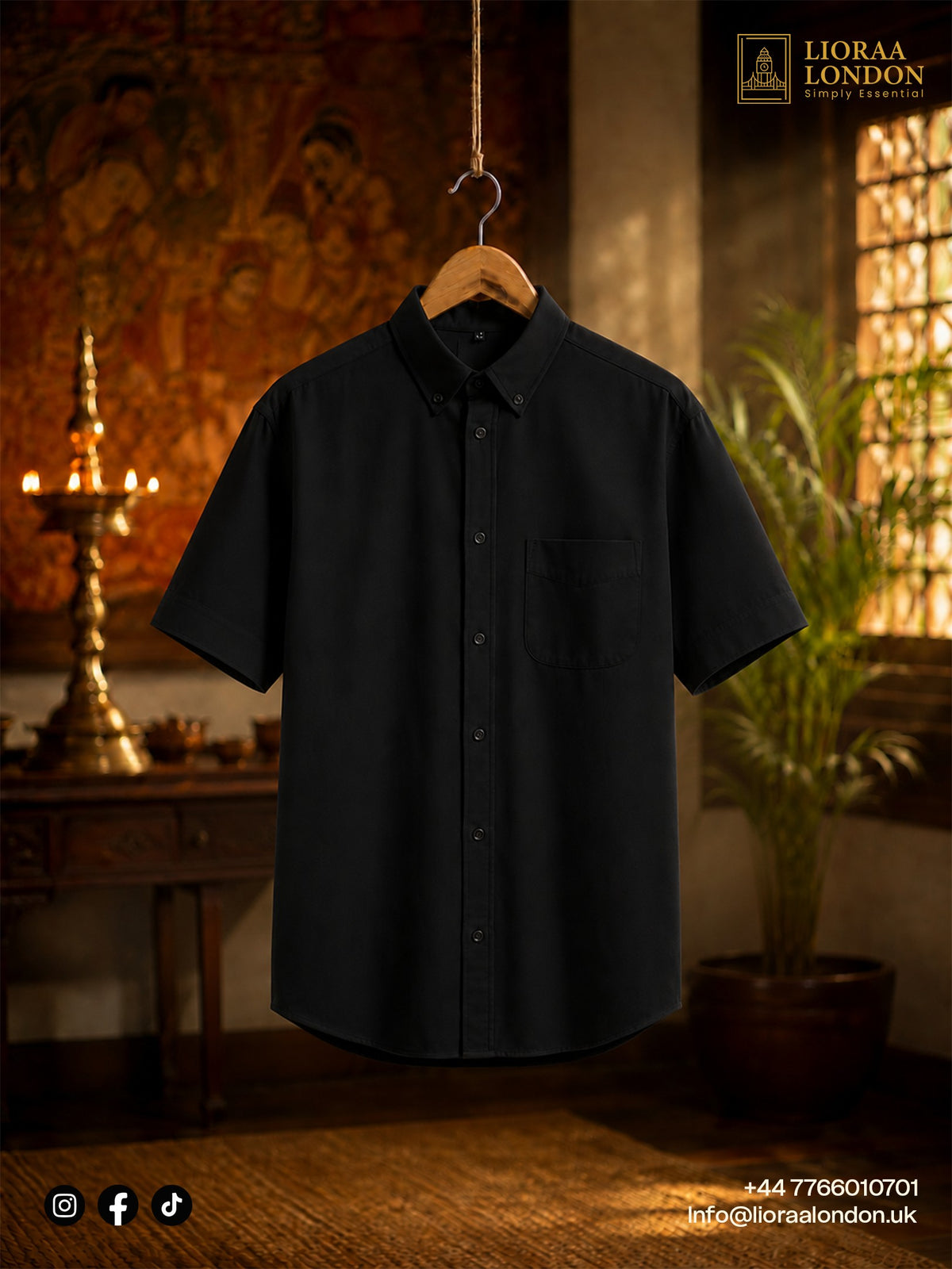 Premium Shirts - Black & White - Half Sleeve & Full Sleeve