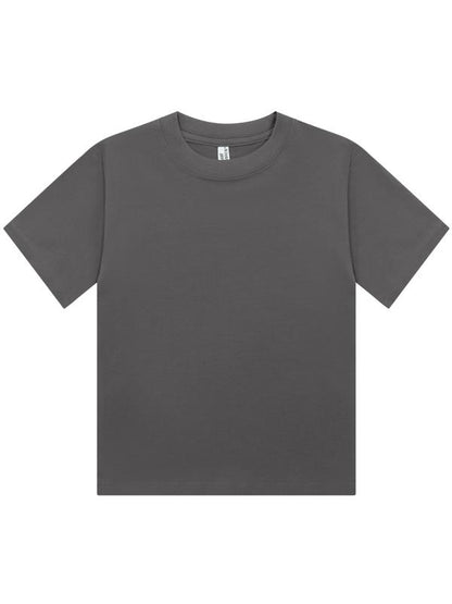 Lioraa London Cropped Tee - Premium 220GSM Fitted Crop Top CRBT600L