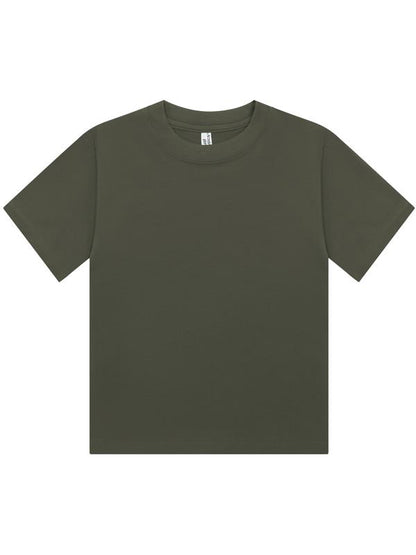 Lioraa London Cropped Tee - Premium 220GSM Fitted Crop Top CRBT600L
