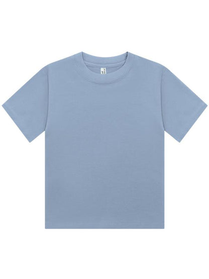 Lioraa London Cropped Tee - Premium 220GSM Fitted Crop Top CRBT600L