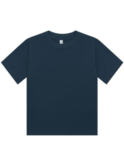 Lioraa London Cropped Tee - Premium 220GSM Fitted Crop Top CRBT600L