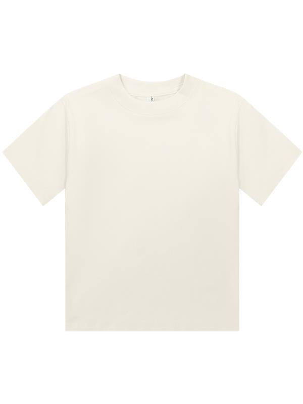 Lioraa London Cropped Tee - Premium 220GSM Fitted Crop Top CRBT600L