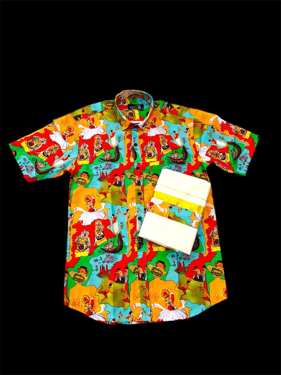 ONAM SPECIAL COMBO - DOTHIE + SHIRT