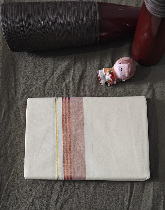 Double Dothi 1.7 Inch Kara Brown Border