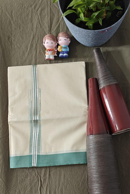 1 inch - Kerala Special Chutti Kara With Light Blue Texture
