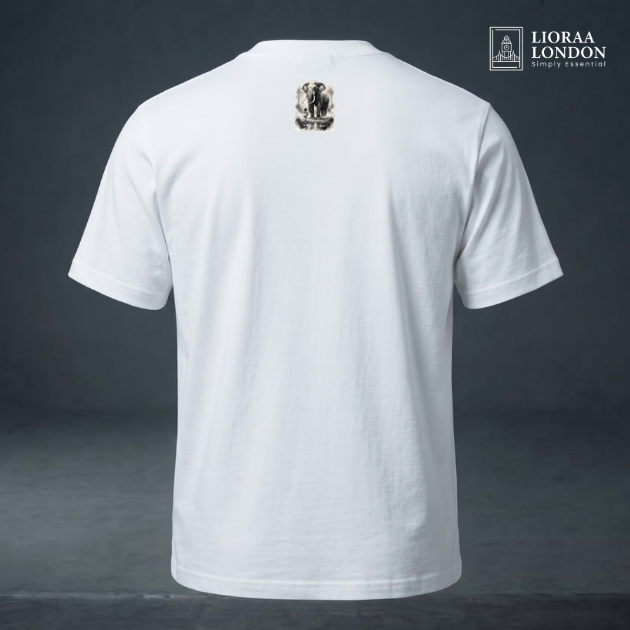 Lioraa London Regular Fit Organic T-Shirt - 220gsm Heavyweight | CR2200 LL101