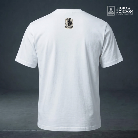 Lioraa London Regular Fit Organic T-Shirt - 220gsm Heavyweight | CR2200 LL101
