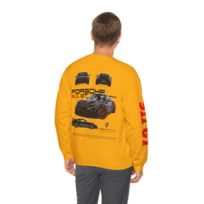Porsche 911 GT Crewneck Sweatshirt – Car Enthusiast Graphic Pullover
