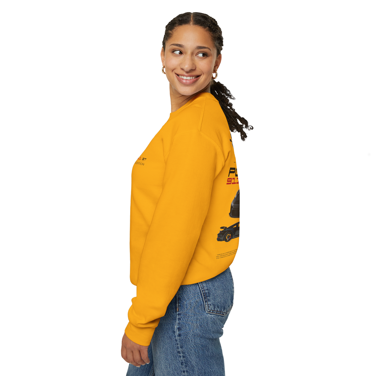 Porsche 911 GT Crewneck Sweatshirt – Car Enthusiast Graphic Pullover