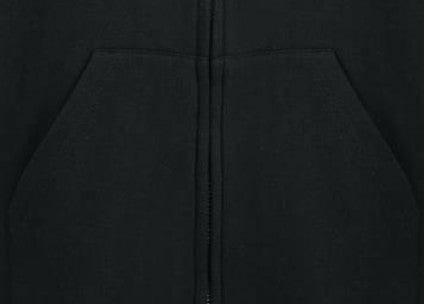 Full Zip Hoodie - Heavyweight 300GSM Unisex Zip Up Hoodie AA26