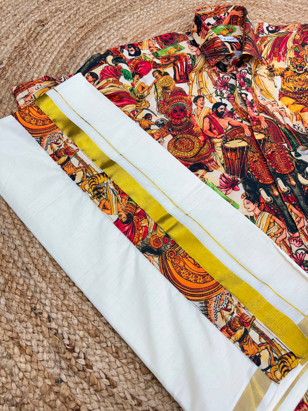 ONAM 26 SPECIAL COMBO - DOTHIE + SHIRT